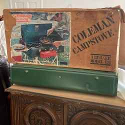 coleman gas camping stove