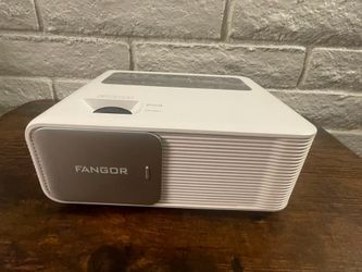 projector with backpack case