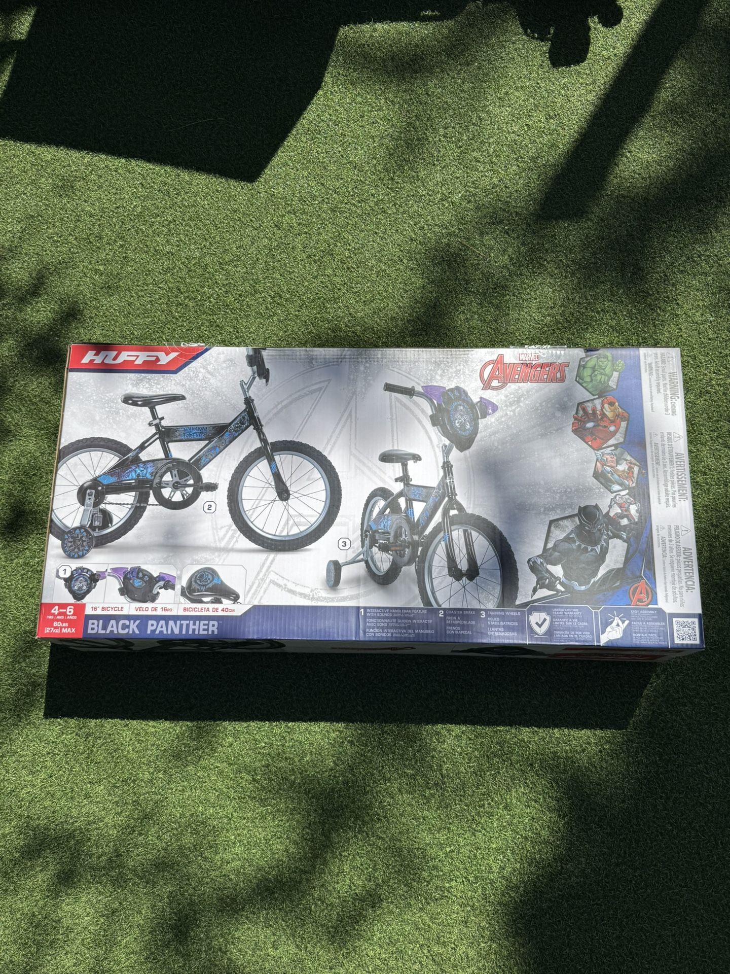 Black Panther 16” Kid Bike New In Box