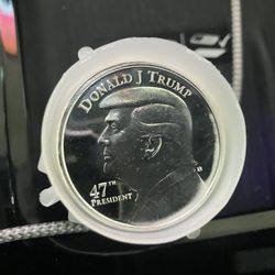 Trump Silver 1 Oz Rounds .999 Silver Coins 