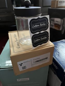 Cotton Swab Jars 