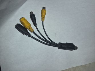 ATI Radeon 9-Pin VIVO Breakout Cable – Dual S-Video and Composite RCA In/Out
