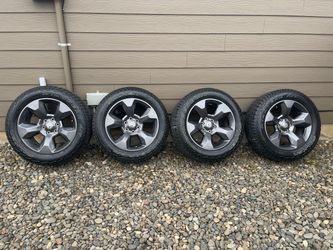 Ram Truck Wheels with Falken Wildpeak A/T Tires – Set of 4