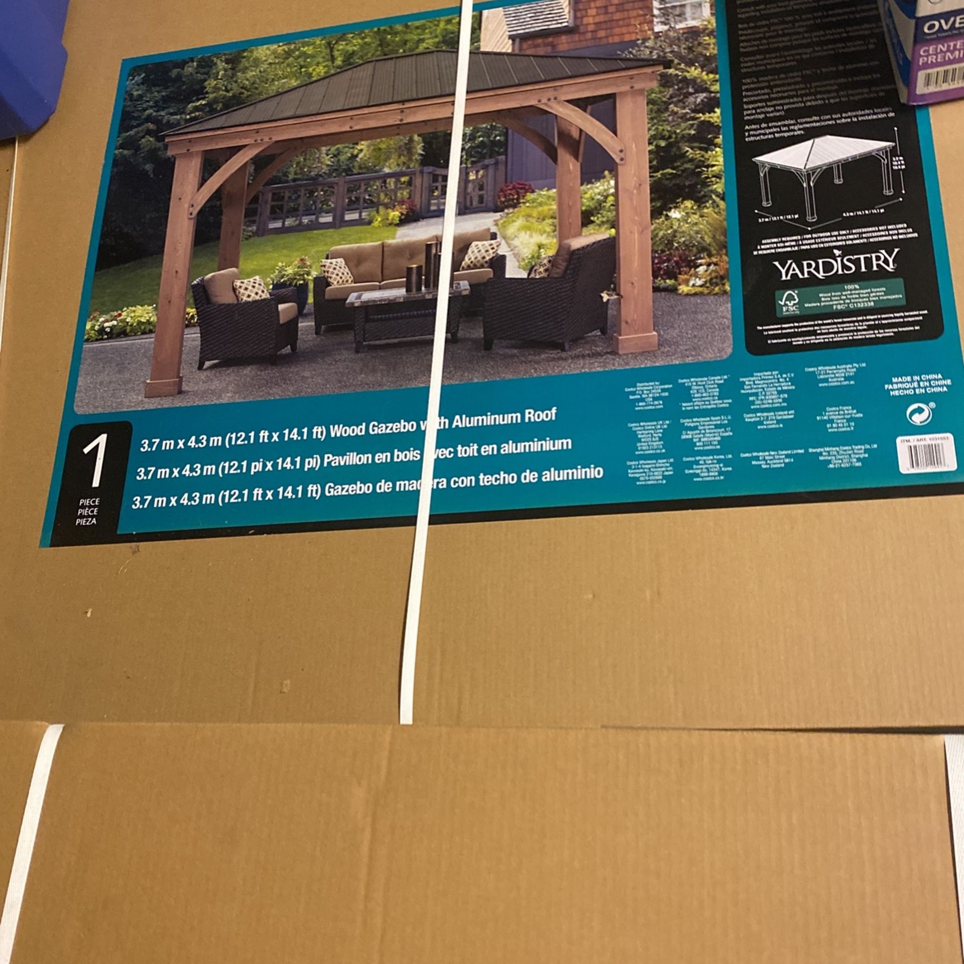Gazebo 14x12 In Box
