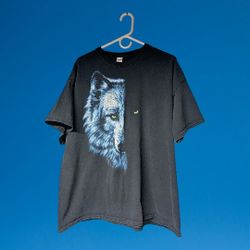 Men's Vintage Gildan Wolf Shirt 