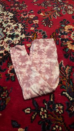 So, pink and white leggings