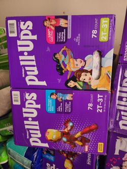 Pull ups 2t-3t $20 each box. PRICE IS FIRM