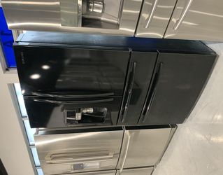 Samsung 4-Door Black Refrigerator
