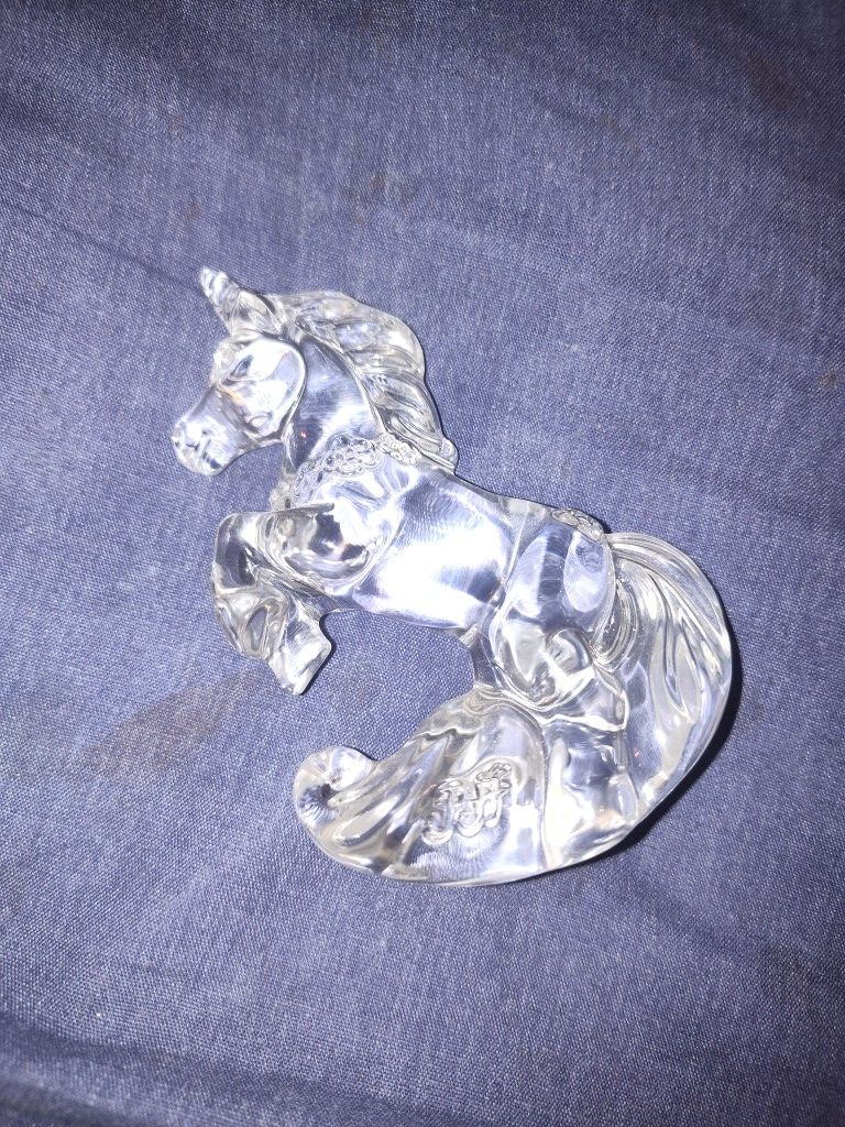 Crystal Unicorn Princess House 24% Lead Crystal