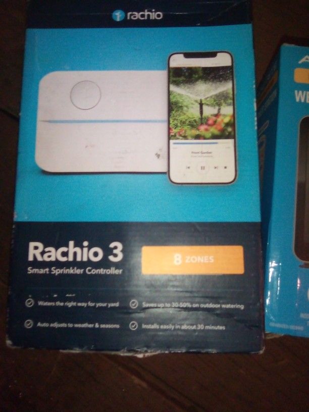 (NEW) Rachio Three 8 Zone Sprinkler Control Box
