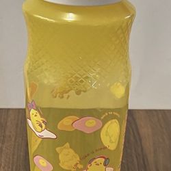 Zak! Gudetama Sanrio Everyday Smiles Yellow Egg 30oz Water Bottle Tumbler