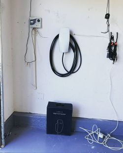 Tesla Electric Charger Installation