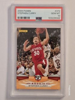 2009 Panini #372 Stephen Curry PSA 10