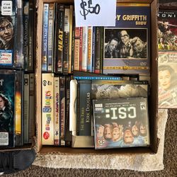 $50 Mixed Movies/dvds 