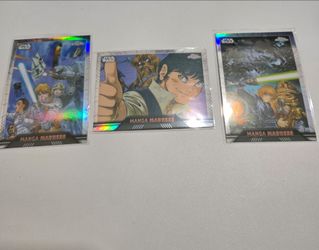 Manga Madness card insert (3) from 2023 Star Wars Topps Chrome