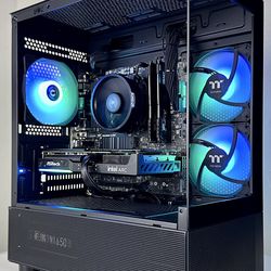 *NEW* Intel ARC B580, AMD Ryzen 5 5500, 16GB RAM, 500GB SSD, RGB Gaming PC