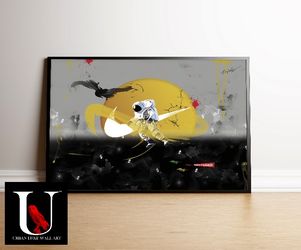 Big 24x36 Framed Art Print - Nike Space