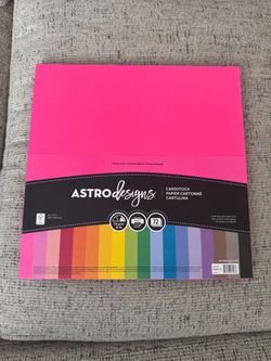 12x12 Cardstock Paper -Multi-Color