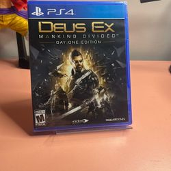 Ps4 Deus Ex Day One Edition 
