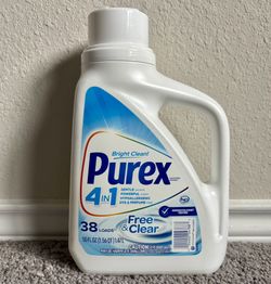 Purex Laundry Detergent 38 Loads $3