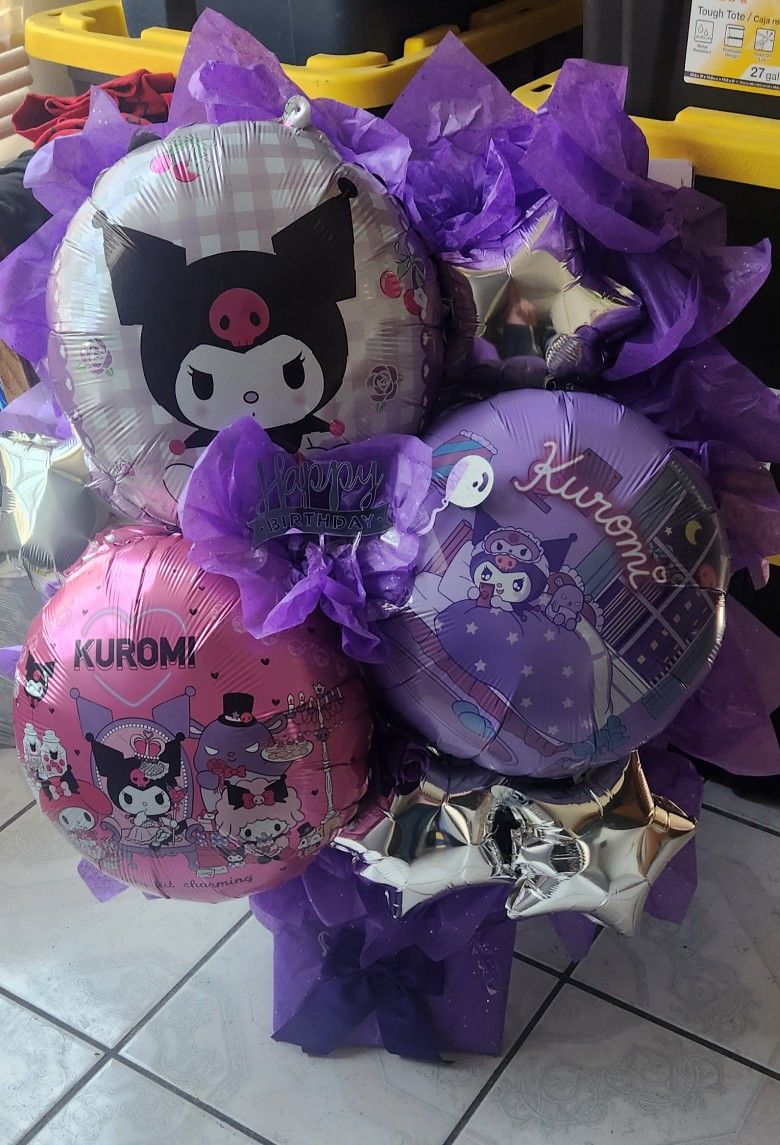 Kuromi Balloon Bouquet 