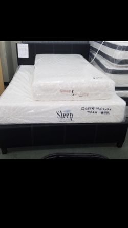 King size Memory Foam Mattress With Splits Box spring We have all sizes available at Lowest prices and deliveries available