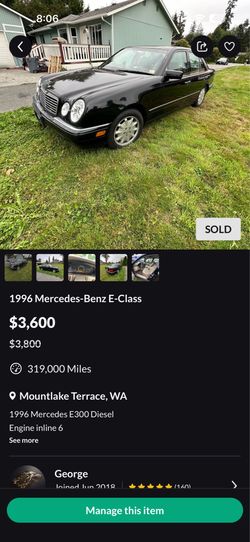 1996 Mercedes-Benz E-Class