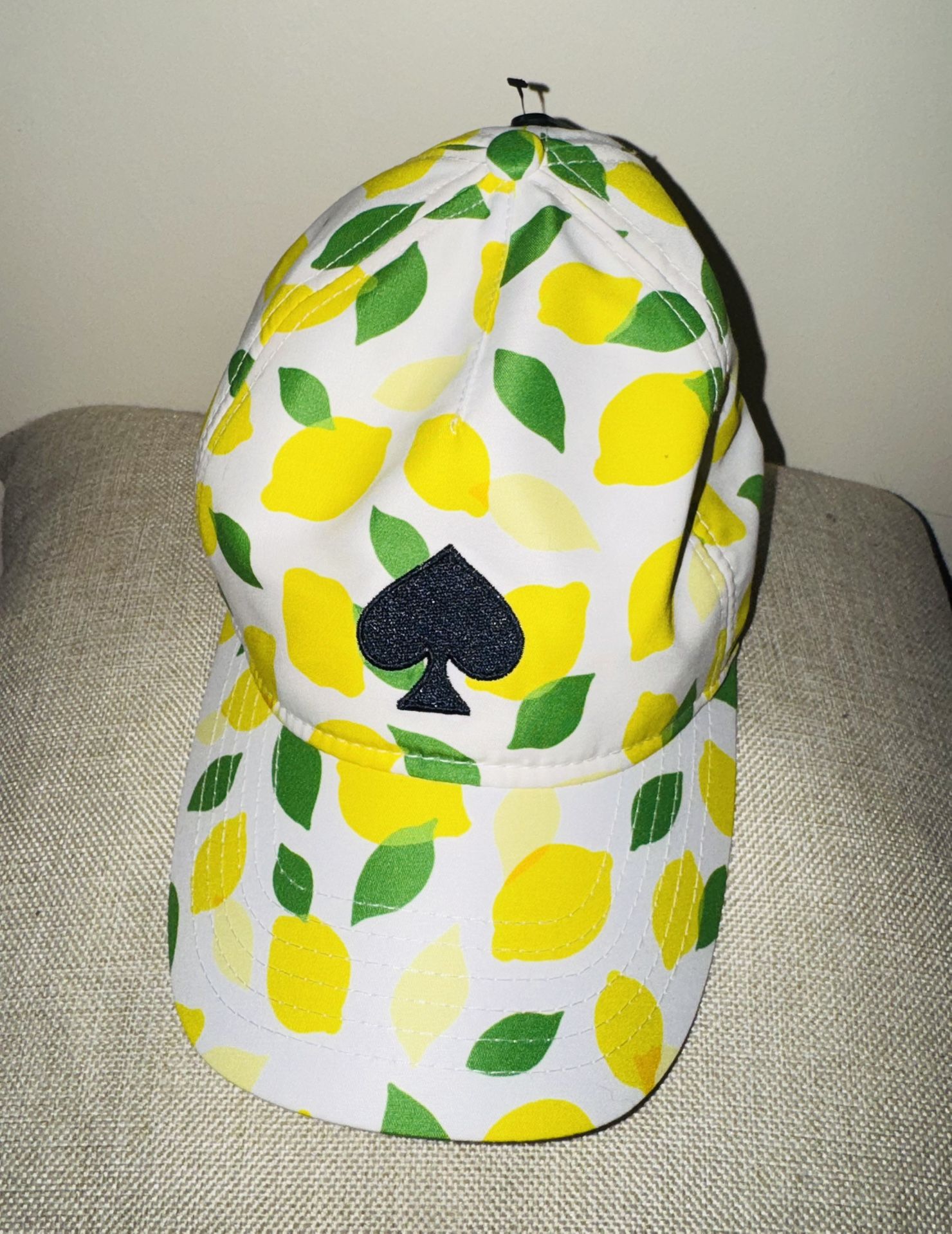 KATE SPADE NEW YORK Lemon Toss Cotton Baseball Cap