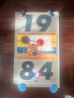 1984 Levi’s Olympic poster
