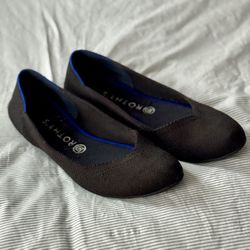 Rothy's Black Ballet Flats 10