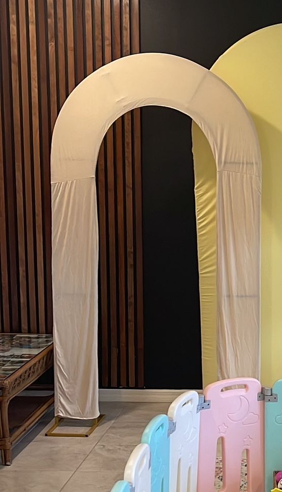 7.2 Ft Open Arch Cover Beige
