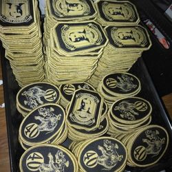 Over 500 Velcro Patches