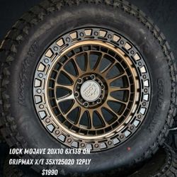 20x10 With New Set Of Tires 35 1250 20