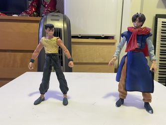 Yu Yu Hakusho Figures Ghost files :  Koenma and Yusuke (price negotiable) 