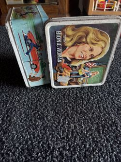 Vintage Metal Lunch Box 