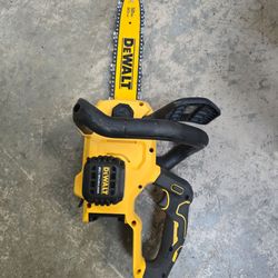 Dewalt 20-Volt MAX 12 in. Brushless Cordless Battery Powered Chainsaw (Tool Only)