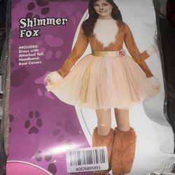 Shimmer Fox Costume For Kids