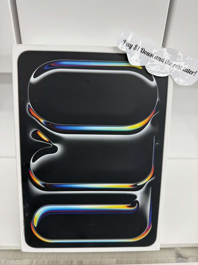 Apple IPad Pro 11 Inch Oled M4 Tablet New - Pay $1 To Take It Home Today and pay the rest later.
