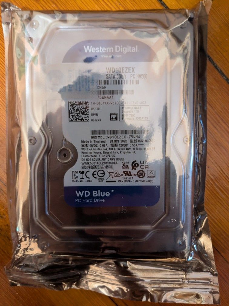 1 TB WD Blue HDD
