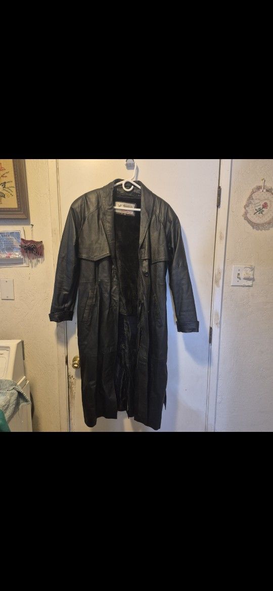 Women's Leather Coat