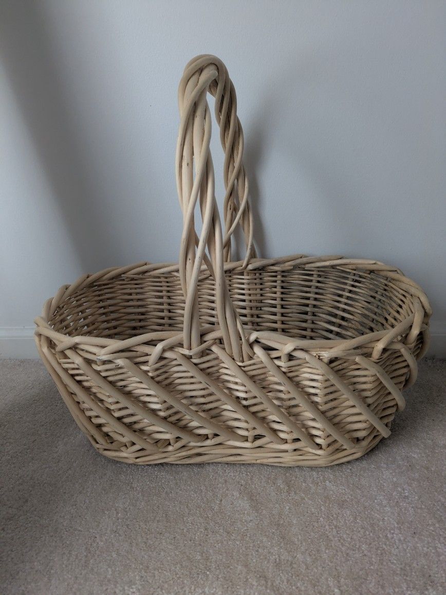 Large Basket With Handle