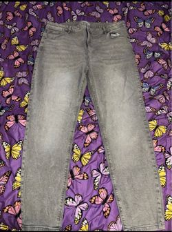 Gray Denim Jeans