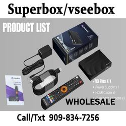 VSEEBOX V3 PLUS new  Model Wholesale reseller  super box V3  VSEEBOX SUPERBOX