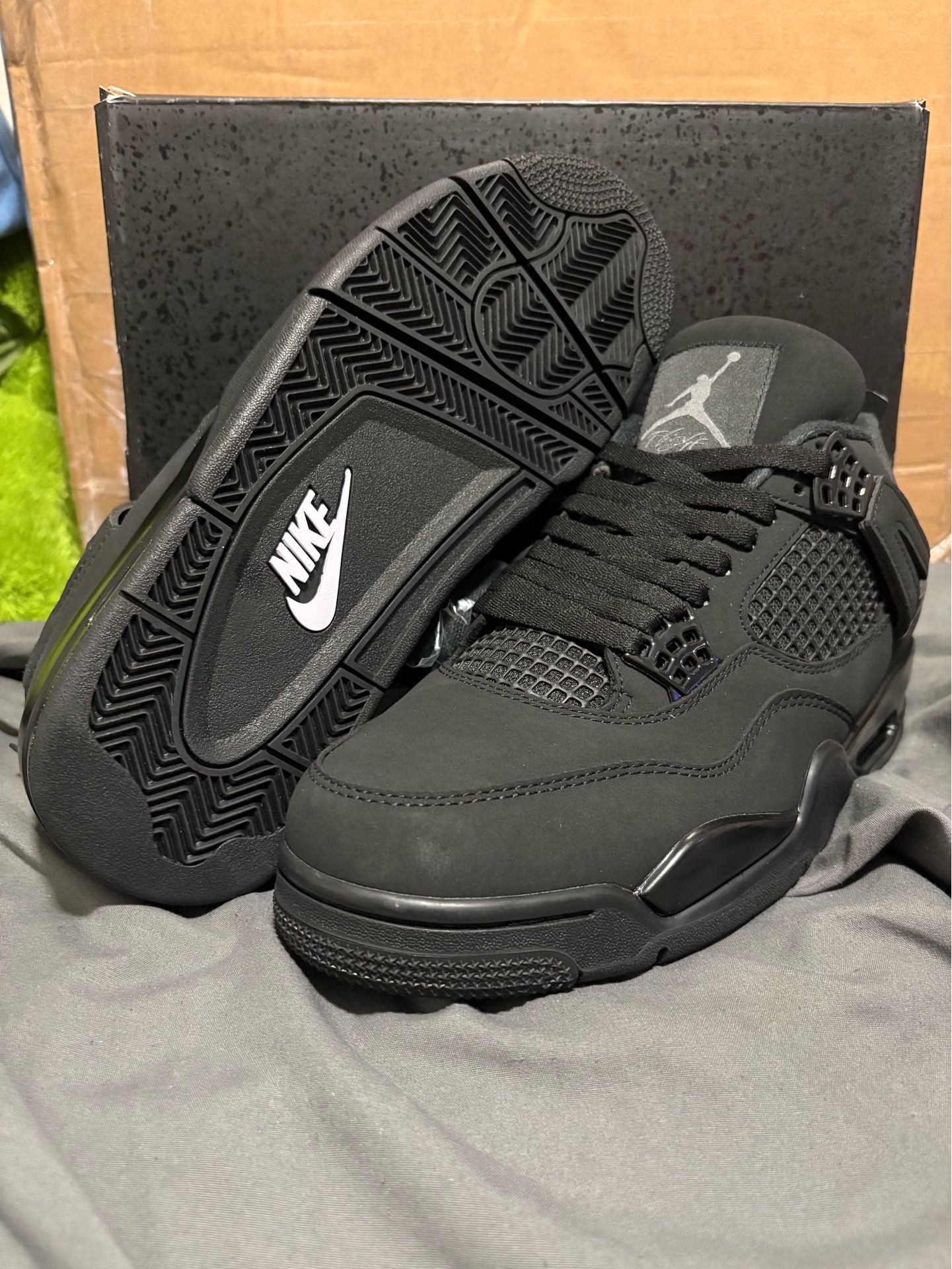 Jordan 4 Retro Black Cat 2025 Mens Size 10
