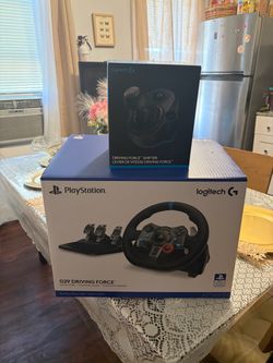 Logitech G29 Racing Wheel + Pedals + Shifter – Like New