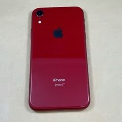 Apple iPhone XR 64gb Unlocked in red