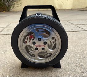 Vintage Hot Wheels Tire Rally Carrying Case Storage Mattel Tara 1/64 Scale Diecast Cars
