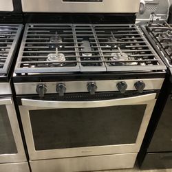 Whirlpool Gas Stove 5 Burners 30” Inch Wide