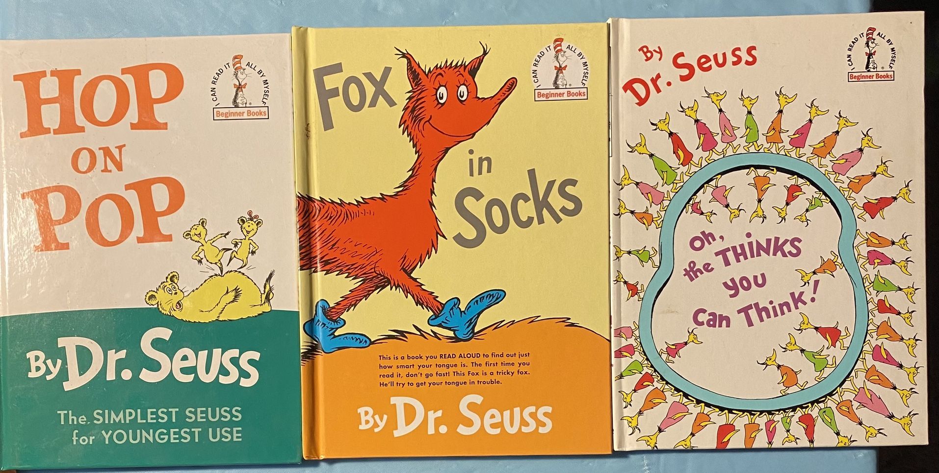 3 Dr. Seuss Books