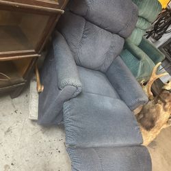 Blue Recliner Chair